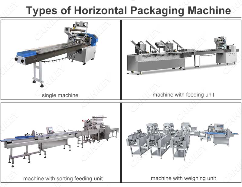 types of horizontal packing machine