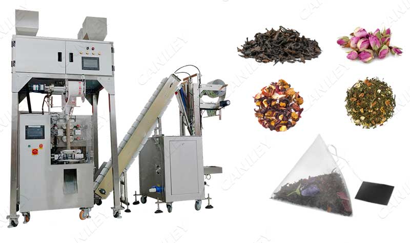 pyramid tea bag packing machine