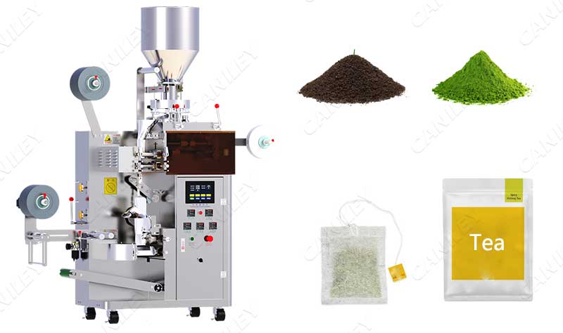 inner and outer tea bag packing machine