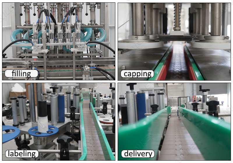 paste filling line